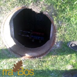 Ejemplo de instalación de bomba de geotermia